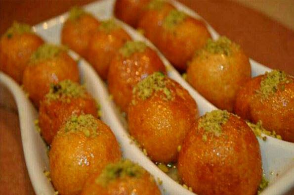 طرز تهیه شیرینی صب القفشه، شیرینی عربی