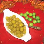 كمپوت گوجه‌سبز