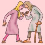مادر شوهري با عروس مشكل دارد و دائما در حال دعوا و…… .هستند